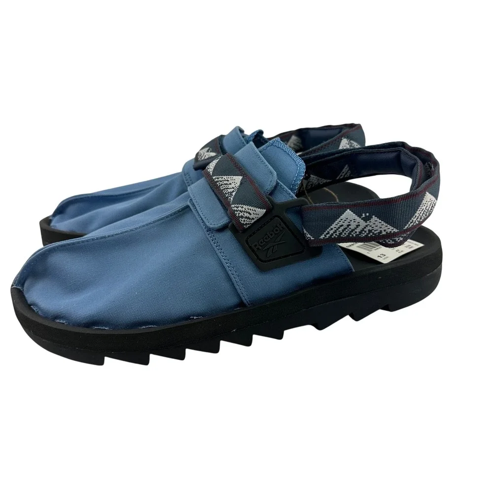 Reebok Beatnik Sandal Blue Gorpcore Canvas Outdoor Adjustable GX8141 Mens 13